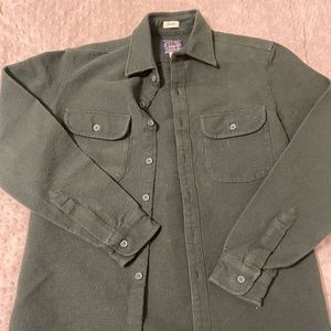 Retro J Crew Heavyweight chamois Workshirt